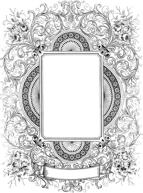 ornate frame clipart|More.